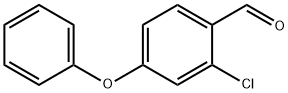 2-氯-4-苯氧基苯甲醛 结构式