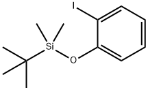 2-(tert-butyldimethylsilyloxyl)iodobenzene 结构式