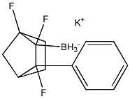 三氟(3-苯基二环[2.2.1]庚-2-基)硼酸钾 结构式