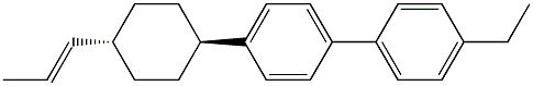 1,1'-Biphenyl, 4-ethyl-4'-[trans-4-(1E)-1-propenylcyclohexyl]- 结构式