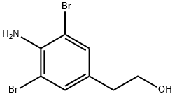 2-(4-Amino-3,5-dibromo-phenyl)-ethanol 结构式