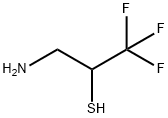 3-Amino-1,1,1-trifluoro-propane-2-thiol 结构式