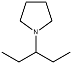 1-(pentan-3-yl)pyrrolidine 结构式