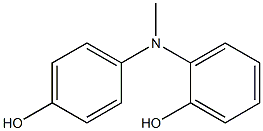 2-((4-羟基苄基)氨基)苯酚 结构式