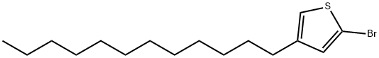 Thiophene, 2-bromo-4-dodecyl- 结构式