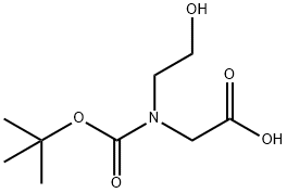 Glycine, N-[(1,1-dimethylethoxy)carbonyl]-N-(2-hydroxyethyl)- 结构式