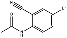 N-(4-Bromo-2-cyanophenyl)acetamide 结构式