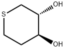 TRANS-tetrahydro-2H-thiopyran-3,4-diol 结构式