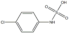 Sulfamic acid,N-(4-chlorophenyl)- 结构式