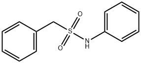 N,1-diphenylmethanesulfonamide 结构式