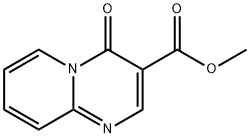 methyl 4-oxo-4H-pyrido[1,2-a]pyrimidine-3-carboxylate 结构式