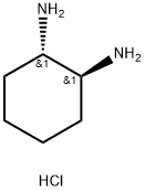 (1S,2S)-2-aminocyclohexan-1-aminium chloride 结构式