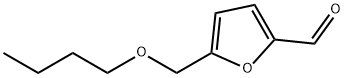 5-Butoxymethyl-furan-2-carbaldehyde 结构式
