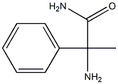 2-氨基-2-苯基丙酰胺 结构式