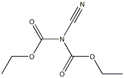 DIETHYL CYANOIMINODICARBONATE 结构式
