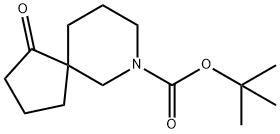 tert-butyl 1-oxo-7-azaspiro[4.5]decane-7-carboxylate 结构式