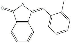 1(3H)-Isobenzofuranone, 3-[(2-methylphenyl)methylene]- 结构式