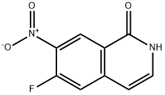 6-fluoro-7-nitroisoquinolin-1(2H)-one 结构式