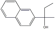 2-naphthalen-2-ylbutan-2-ol 结构式