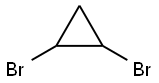 Cyclopropane, 1,2-dibromo- 结构式