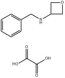 N-苄基-3-氨基氧杂环丁烷草酸盐 结构式