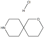 2-OXA-9-AZASPIRO[5.5]UNDECANE HCL 结构式