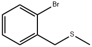 (2-溴苯甲基)(甲基)硫烷 结构式