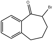 6-溴-6,7,8,9-四氢-5H-苯并[7]轮烯-5-酮 结构式