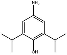 4-氨基-2,6-二异丙基苯酚 结构式