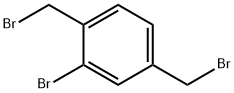 Benzene,2-bromo-1,4-bis(bromomethyl)- 结构式