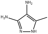 5-甲基-1H-吡唑-3,4-二胺 结构式