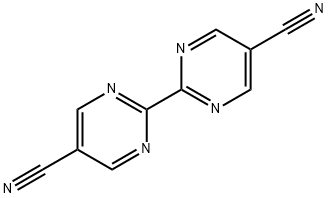 2,2'-联嘧啶-5,5'-二甲腈 结构式
