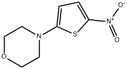 4-(5-硝基噻吩-2-基)吗啉 结构式