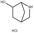 2-azabicyclo[2.2.1]heptan-6-ol hydrochloride 结构式