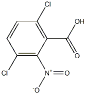 Benzoic acid, 3,6-dichloro-2-nitro- 结构式