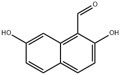 2,7-二羟基萘-1-甲醛 结构式