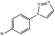 1-(4-Bromophenyl)-1h-1,2,3-triazole 结构式