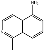 1-甲基异喹啉-5-胺 结构式