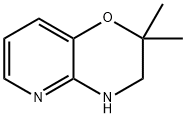 2,2-二甲基-3,4-二氢-2H-吡啶并[3,2-B][1,4]噁嗪 结构式