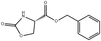 S-2-恶唑烷酮-4-羧酸苄酯 结构式