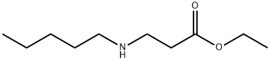 ethyl 3-(pentylamino)propanoate 结构式