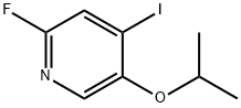 2-氟-4-碘-5-异丙氧基吡啶 结构式