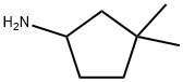 3,3-二甲基-环戊胺 结构式