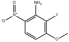 2-Iodo-3-methoxy-6-nitro-phenylamine 结构式