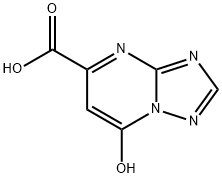 7-hydroxy-[1,2,4]triazolo[1,5-a]pyrimidine-5-carboxylic acid 结构式