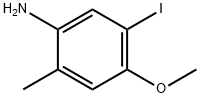 5-Iodo-4-methoxy-2-methyl-phenylamine 结构式