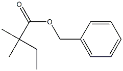 Butanoic acid,2,2-dimethyl-, phenylmethyl ester 结构式