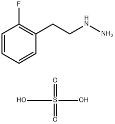 [2-(2-FLUOROPHENYL)ETHYL]-HYDRAZINESULFATE 结构式