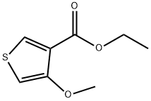 Ethyl 4-methoxythiophene-3-carboxylate 结构式