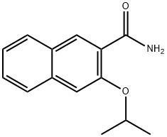 3-isopropoxy-2-naphthamide 结构式